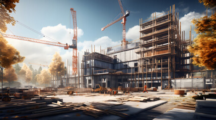 photo of under construction building