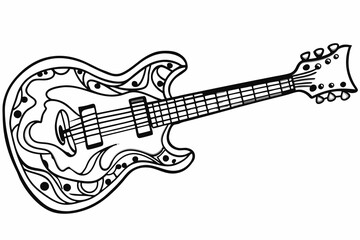  guitar, art