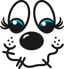 Scarecrow Face Illustration