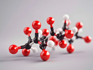 Abstract Structure Background of Molecule Or Atom, molecular structure, structural chemical formula with atoms