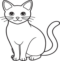 Cute Cat Vector illustration 