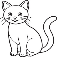 Cute Cat Vector illustration 