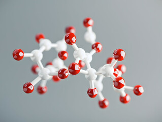 Abstract Structure Background of Molecule Or Atom, molecular structure, structural chemical formula with atoms