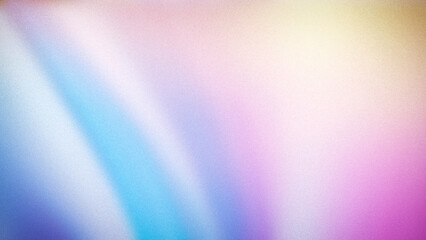 Soft 4K gradient background featuring pastel shades of pink, blue, and yellow with a grainy, blurred texture. Perfect for gentle wallpapers, banners, and digital backdrops