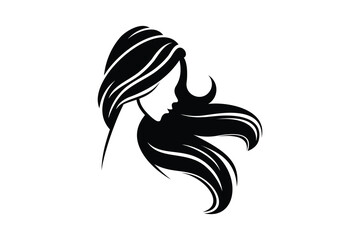 beauty design with women's hairstyles