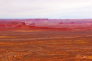 Valley of the Gods in Utah, USA	