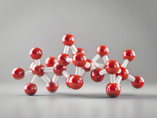 Abstract Structure Background of Molecule Or Atom, molecular structure, structural chemical formula with atoms