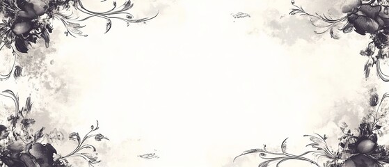 Grungy invitation template