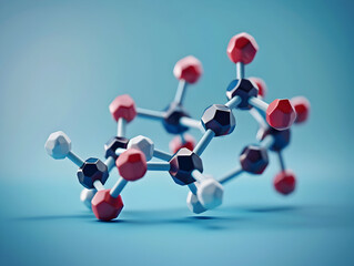 Abstract Structure Background of Molecule Or Atom, molecular structure, structural chemical formula with atoms