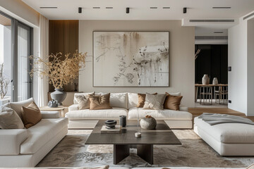 Modern Interior Design with a Minimalist and Elegant Vibe