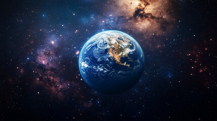 Fototapeta premium Colorful World Globe Illustration Art – High-Quality Global Map Design for Travel, Education, and International Themes