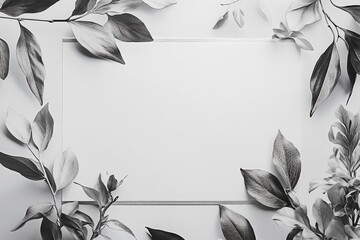 Minimalist invitation template