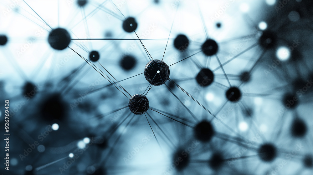 Poster a flowchart of interconnected nodes, each node representing a skill, with the connections illustrati