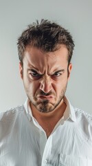 Fototapeta premium angry man.