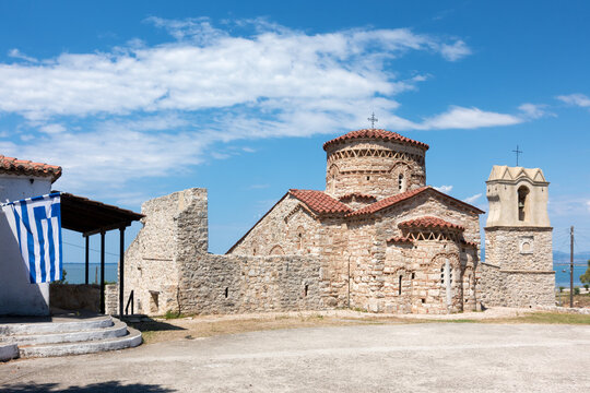 The church of Virgin Mary in Koronisia, Ambracian gulf, Arta, Greece