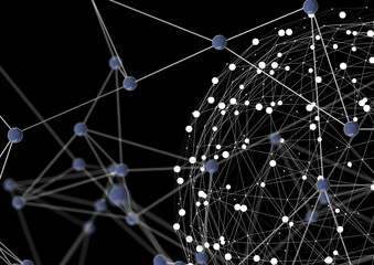 conference Digital Network and data concept 3d