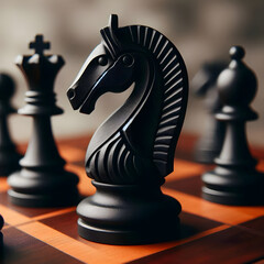 a chess piece, generated by AI
