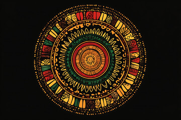 Mandala Graphic design for art, illustration,Henna, Mehndi, tattoo, decoration. 