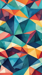 Obraz premium abstract geometric wallpaper 
