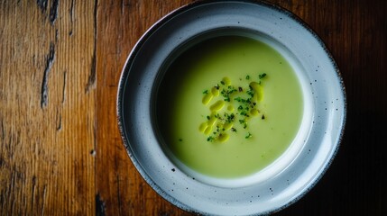 Leek broth