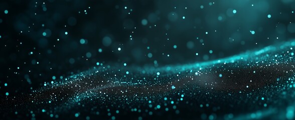 Abstract Teal and Black Texture