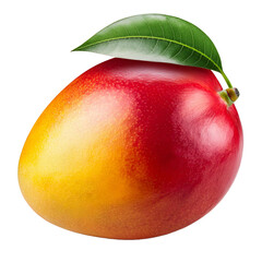 Fresh mango, isolated on white background