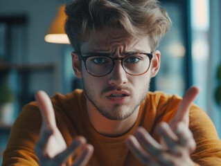 Intense Moment of Decision