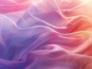 Obraz premium Soft pastel color gradient, abstract background, gentle tones, smooth