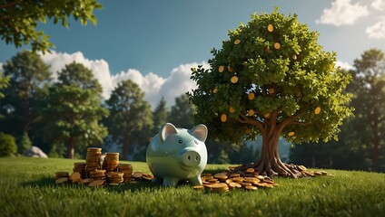 illustration of the importance of saving