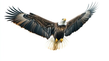 Fototapeta premium Majestic Eagle in Flight
