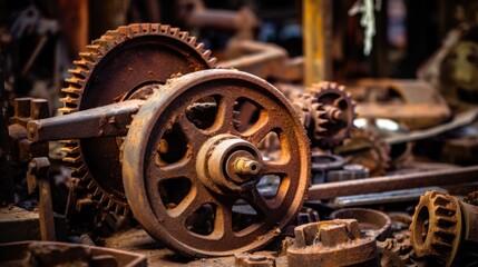 Rusty Gears and Wheels