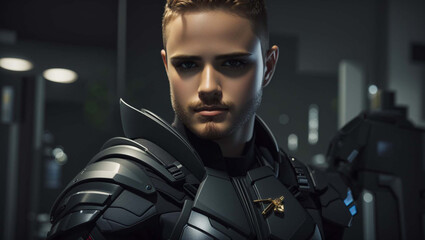 portrait of a soldier