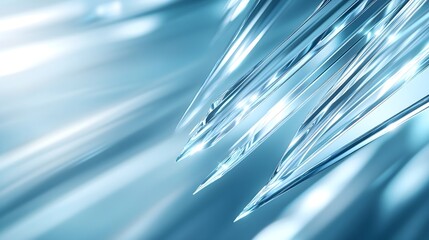 Abstract Blue Glass Background, Modern Design Texture