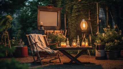 Cozy Evening in the Garden