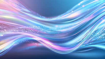 Fototapeta premium Abstract Blue and Pink Swirling Background