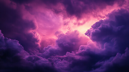 Obraz premium purple sky, AI generated