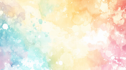 colorful watercolor abstract background