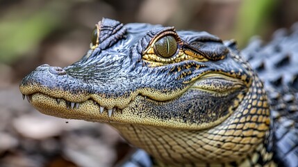 Fototapeta premium American Alligator Close Up