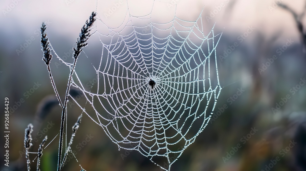 Canvas Prints spider web