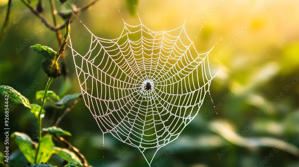 Canvas Prints spider web