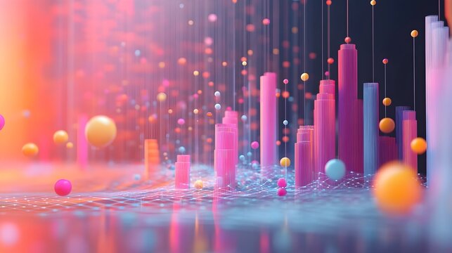 Visualizing Financial Correlations 3D Scatter Plot Analyzing Income and Marketing Expenses