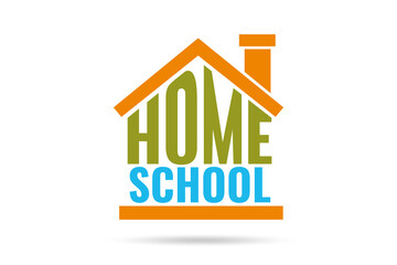 Home schooling concept as modern education method