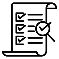 Quality Control  Icon Element For Design