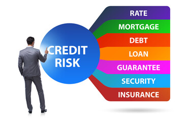 Credit risk concept in modern banking