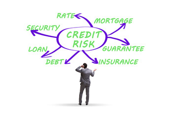 Credit risk concept in modern banking