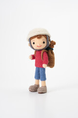 あみぐるみ人形　防災訓練