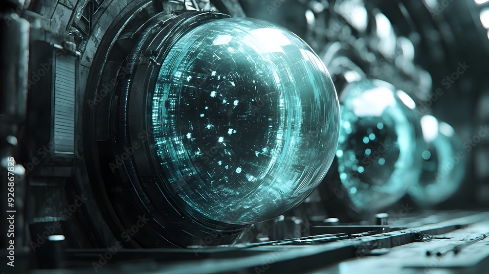 Poster rendering of a scientific experiment examining precursor stability