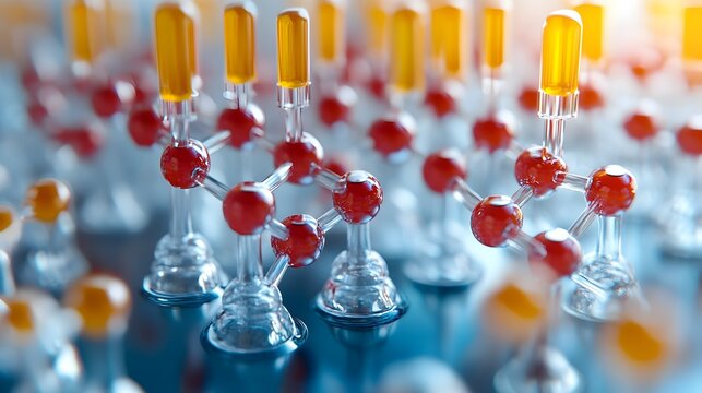 Precursor Molecules in 3D Rendering for Chemical Synthesis and Research