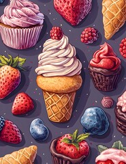 Sweet Treats Pattern.