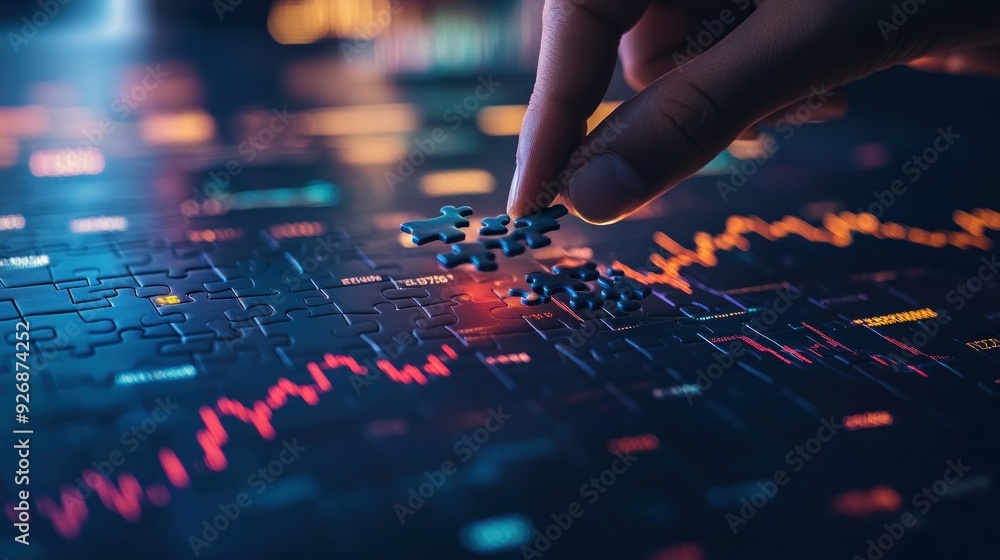 Poster solving the puzzle of data
